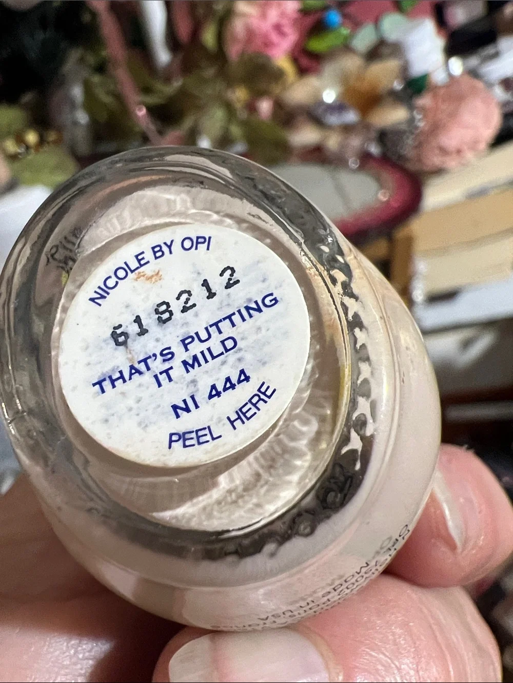 Nicole OPI Nail Polish 0.5 Fl Oz - THAT’S PUTTING IT MILD- NI 444 HTF